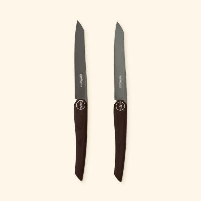 nesmuk , janus oak steak knives